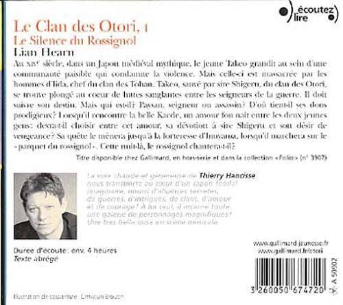 Le Clan Des Otori,1  - Le Silence Du Rossignol