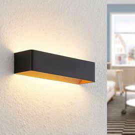 Arcchio Karam Applique Led, 36,5 Cm, Noire