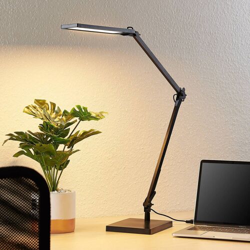 Lindby Antisa Lampe De Bureau Led Cct Variateur