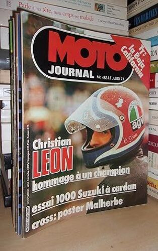 Moto Journal N° 483: 1980. (Essai 1000 Suzuki À Cardan. Christian Leon Hommage À Un Champion)