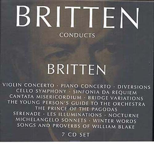 Britten Conducts Britten : Oeuvres Concertantes Et Orchestrales Vol. 4
