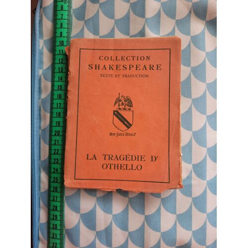 Livre D'occasion - La Tragedie D'othello - Shakespeare