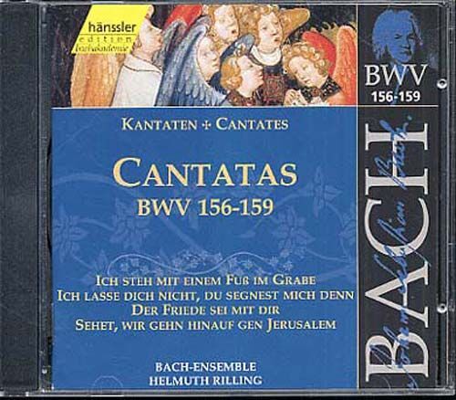 Cantates Rilling : Cant. D'eglise Bwv 156 À 159 Bach Collegium Stuttgart