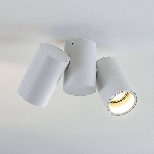 Plafonnier Gesina, 2 Lampes, Blanc