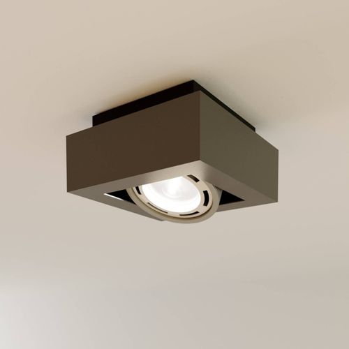 Spot Pour Plafond Led Ronka, 1 Lampe, Gris Foncé