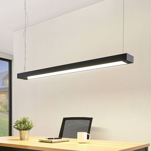 Arcchio Cuna Suspension Led Noire, Angulaire 122cm
