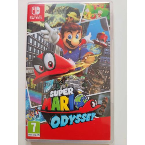 Jeu Super Mario Odyssey Pour Nintendo Switch