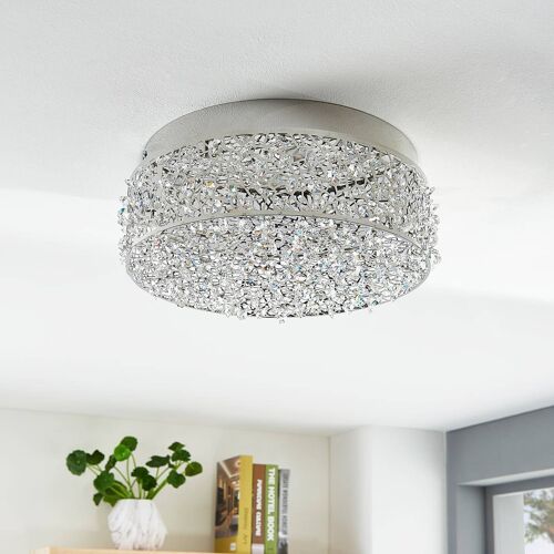 Plafonnier Led Felias Étincelant, Rond