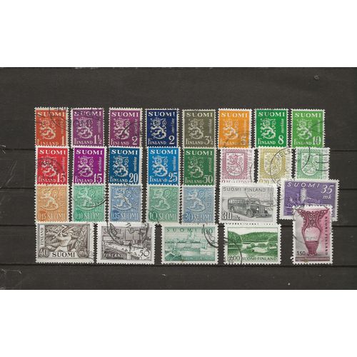 Finlande - Lot De Timbres