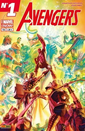 " De L'autre Côté Du Miroir " :  Avengers N° 15 - Couverture A ( Septembre 2014 )