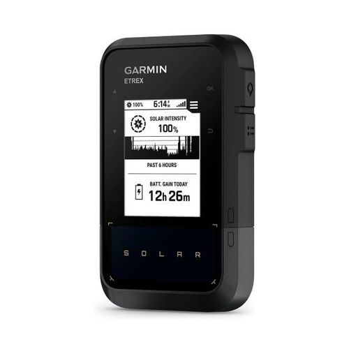 Garmin Etrex Solar Navigateur À La Main 5,49 Cm (2.16") 141 G Noir, Gris