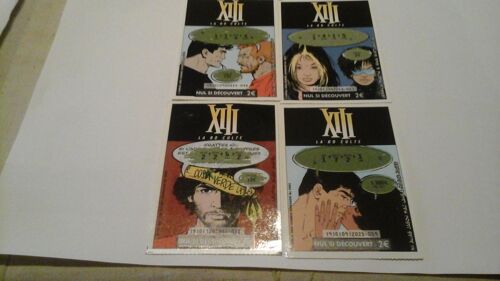 4 Tickets De Jeu Xiii De Vance Et Van Hamme 2002