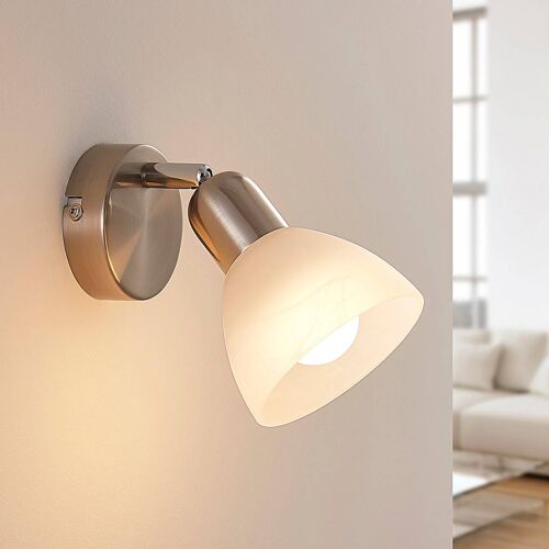 Applique Led Paulina, Nickel Satiné