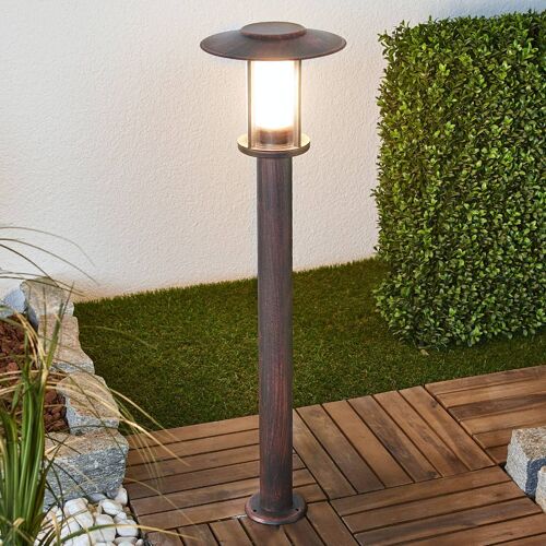 Borne Lumineuse Led Pavlos Couleur Rouille