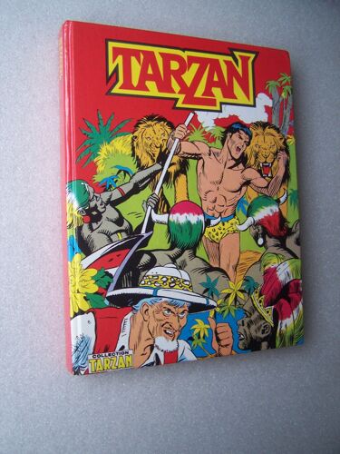 Album Relié Tarzan ( Recueil De 8 N° ) Les Éditions Mondiales Del Duca