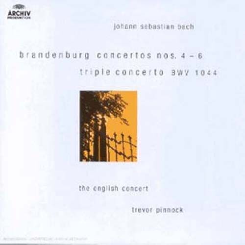 Bach:Bradenburg Ctos. Nos. 4-6/Triple