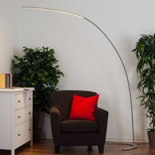 Lampadaire Led Danua, Argenté