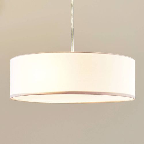 Suspension Sebatin En Tissu, Couleur Crème