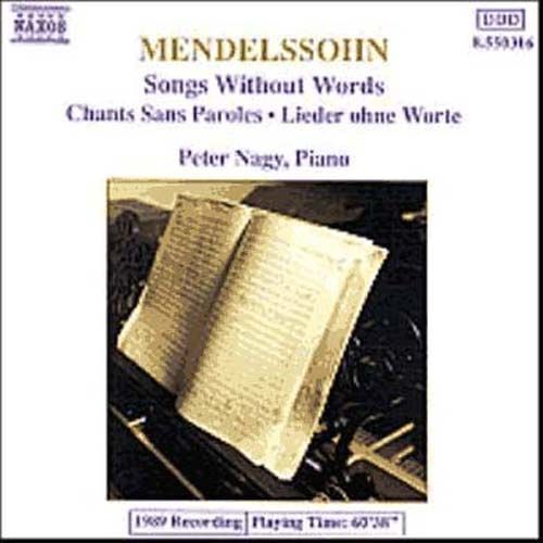 Romances Sans Paroles Vol. 1 Nagy, Piano