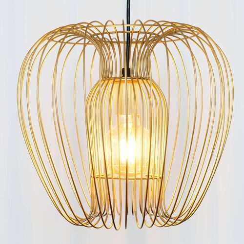 Suspension Protetto, Dorée, Ø 34 Cm