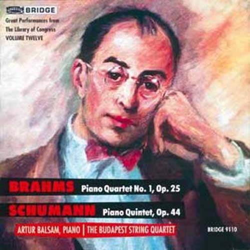 Quatuor Pour Piano Et Cordes No. 1 - Quint. Avec Piano Balsam, Piano