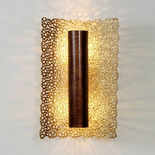 Applique Exclusive Utopistico, Brun Et Or