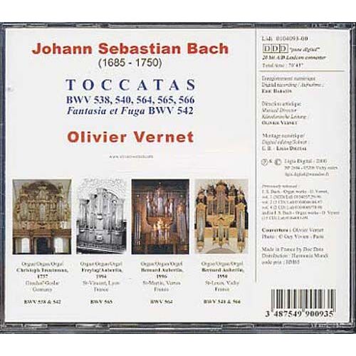 Toccatas Par Olivier Vernet