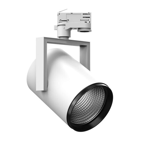 Spot Pour Rail Triphasé As425 Led Medium Blanc Bn