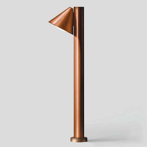 Bega 84072k3 Borne Led Cuivre Asymétrique