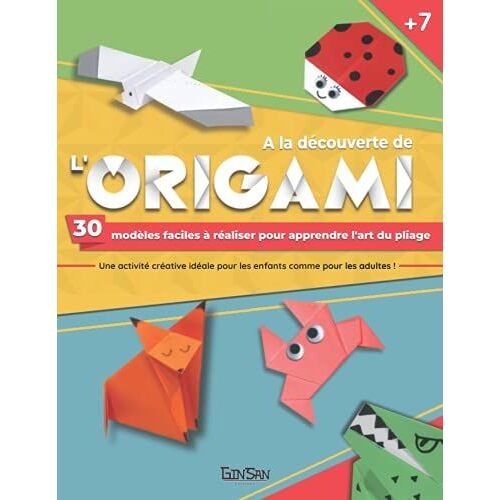 A La Découverte De L'origami: 30 Modèles Faciles À Réaliser Pour Apprendre L'art Du Pliage | Une Activité Créative Idéale Pour Les Enfants Comme Pour Les Adultes !