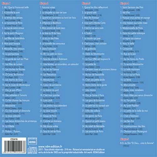 La France En Chansons - Coffret 5 Cd - 100 Titres + Bo Du Film Et Dieu... Créa La Femme Avec Brigitte Bardot