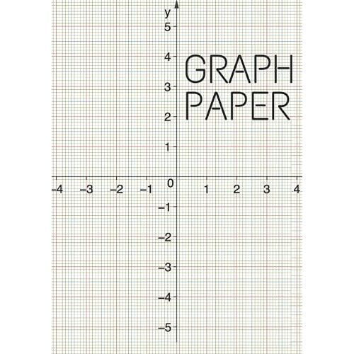 Graph Paper: Notebook 1 Mm + 10 Mm (Metric, 100 Pages) Double-Sided, Non-Perforated, Perfect Binding (Square Grid )