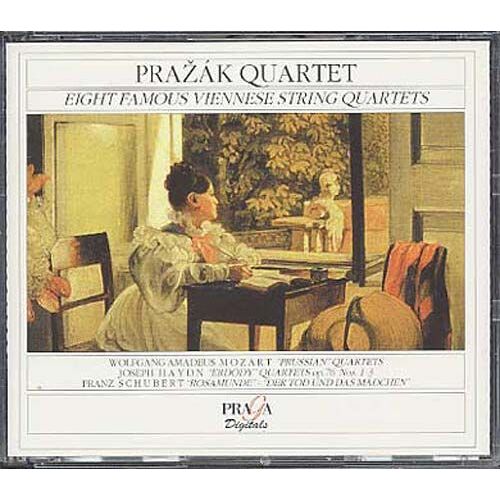 Quatuor À Cordes Viennois Celebres De Mozart, Haydn & Schubert Quatuo Prazak