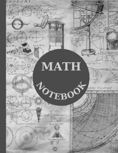 Math Notebook/ Graph Paper Composition Notebook For College Students, Math, Science, Engineering: Grid Paper Notebook, Quad Ruled 4x4, 8.5 X 11inch