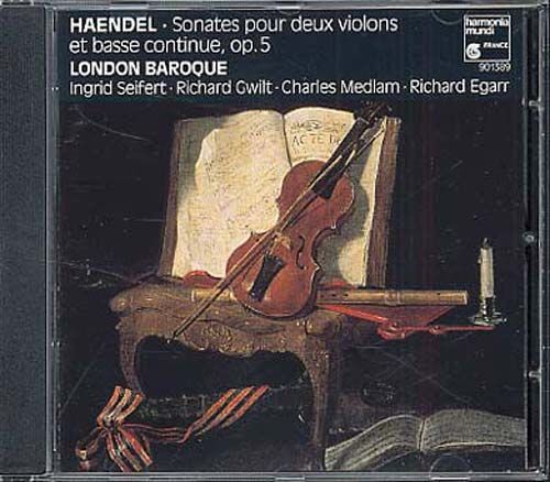 Sonates Pour Deux Violons Et Basse Continue,  Op.5 - London Baroque