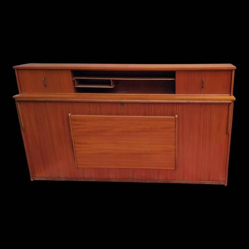 Meublit Meuble Lit Et Bureau En Teck Anne 5060 Bois