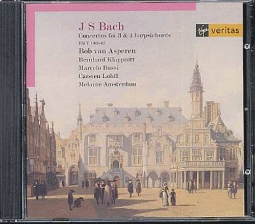 Concertos Pour 3 & 4 Clavecins Van Asperen