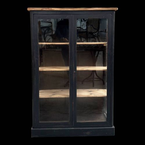 Vitrine Dexposition Xixme Noir