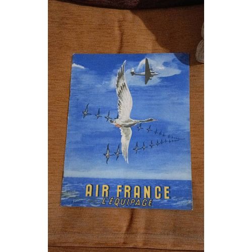 Imprimé En France Hubert Baille St Cie, 7/1948. In-8, 12 Pages, Dessins Couleurs In-T., Couverture Double Page Illustrée Par Renluc. Rare Livret Promotionnel Émis Par Air France