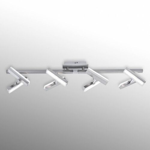 Plafonnier Led Fonctionnel Rico, À Huit Lampes