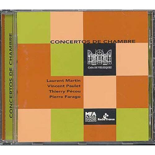 Concertos De Chambre De Farago, Martin, Paulet & Pecou Cazsa De Valazquez