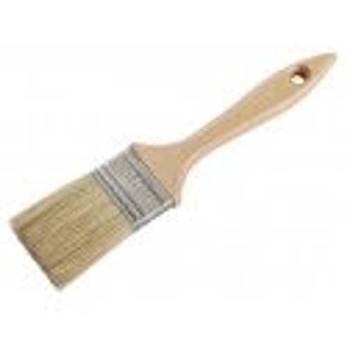 Pinceau brosse plate Taille 30 mm manche bois virole inox