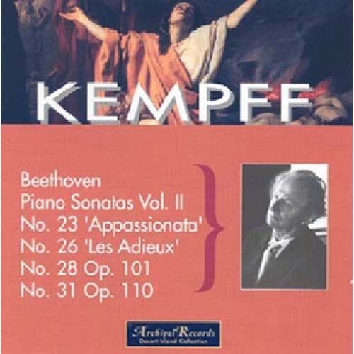 Sonates Pour Piano Nos. 23, 26, 28 Et 31 - Wilhelm Kempff, Piano - Enr. 1951