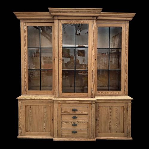 Magistrale Vitrine Dexposition Dbut Xxme Bois
