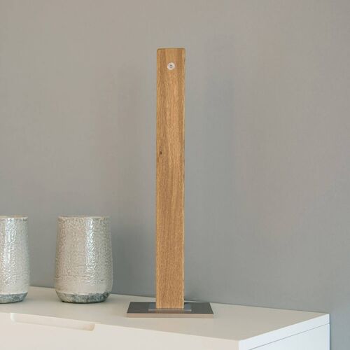 Herzblut Leonora Lampe À Poser Led Chêne Huilé