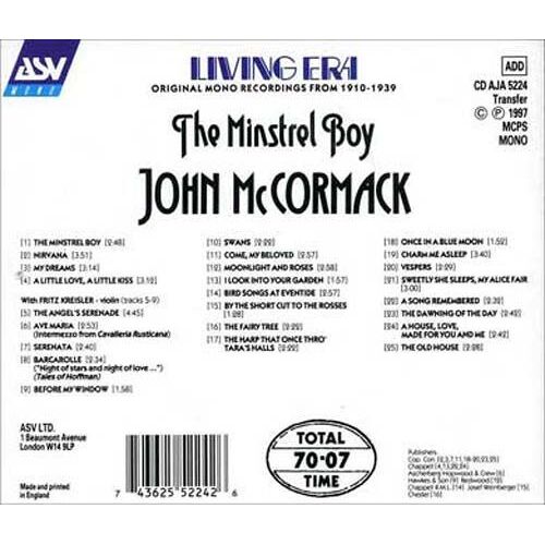 The Minstrel Boy