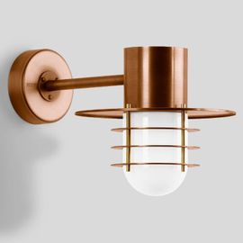 Bega 31171k3 Applique D'extérieur Led Cuivre/Opale