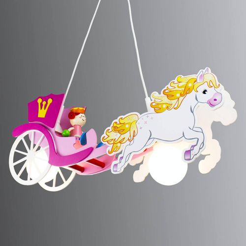 Suspension Princesse Avec Cheval Et Calèche