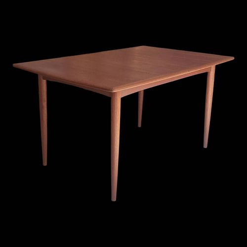 Table Rectangulaire Extensible En Teck Bois