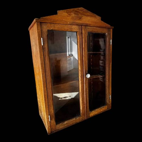 Vitrine Murale Art Dco Marron